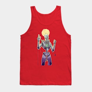 Saint Mechel of Mars Tank Top